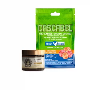CBD Salve 1 oz 250 mg & 8 ct Gummies | Cascabel™ | THC Free | GMP Compliant | Locally Sourced