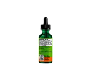 Orange Flavor CBD Tincture Oil - Back View - 1,000 MG | Cascabel™ | Health & Wellness Lifestyle | Effective