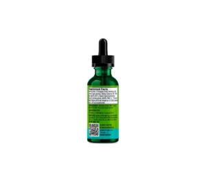 Mint Flavor CBD Tincture Oil - 1,000 MG - Back View | Cascabel™ | Health & Wellness Lifestyle | Effective