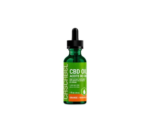 Orange Flavor CBD Tincture Oil - 1,000 MG | Cascabel™ | Health & Wellness Lifestyle | Effective