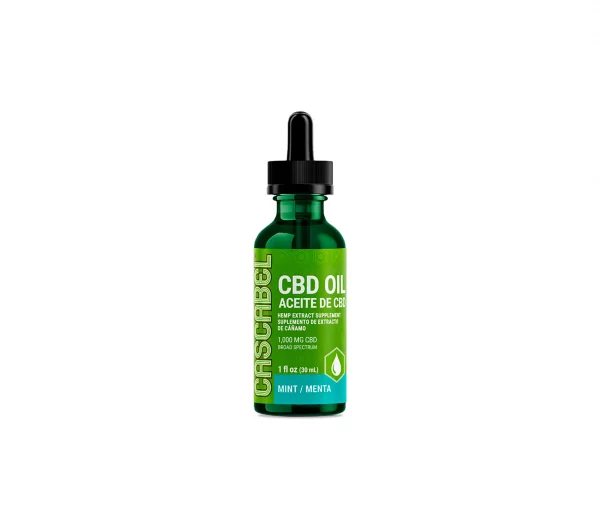 Mint Flavor CBD Tincture Oil - 1,000 MG | Cascabel™ | Health & Wellness Lifestyle | Effective